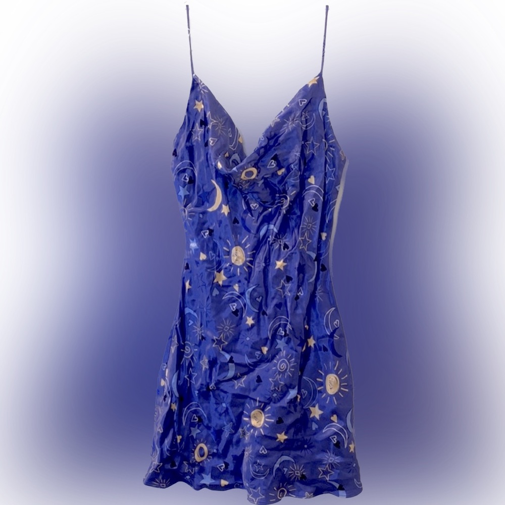Zara purple dress